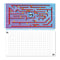 Maze & Grid Code Mat